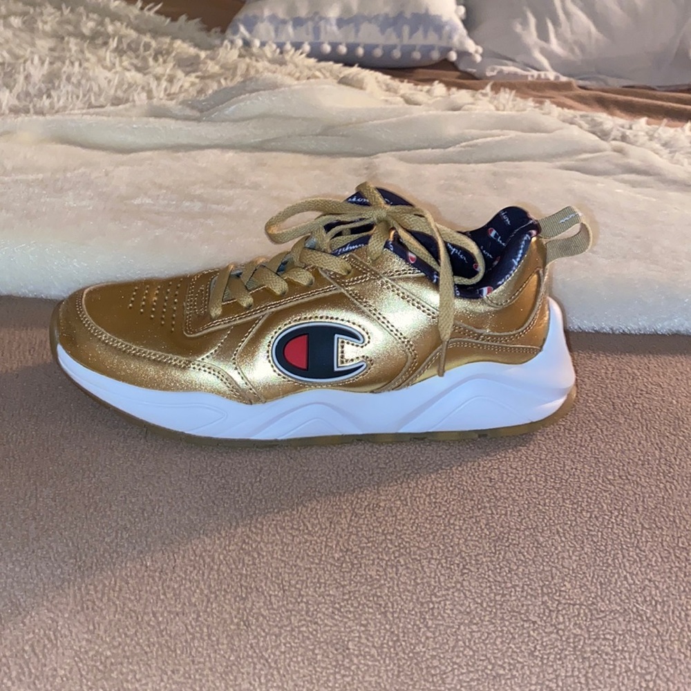 Champion sneakers! Size 7.5 m/size 9 w. NEVER worn